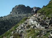 Dalla Bocchetta di Trona giro ad anello: LAGO ROTONDO - PIZZO PARADISO - VAL D'INFERNO – GIAROLO il 23 agosto 2011  - FOTOGALLERY